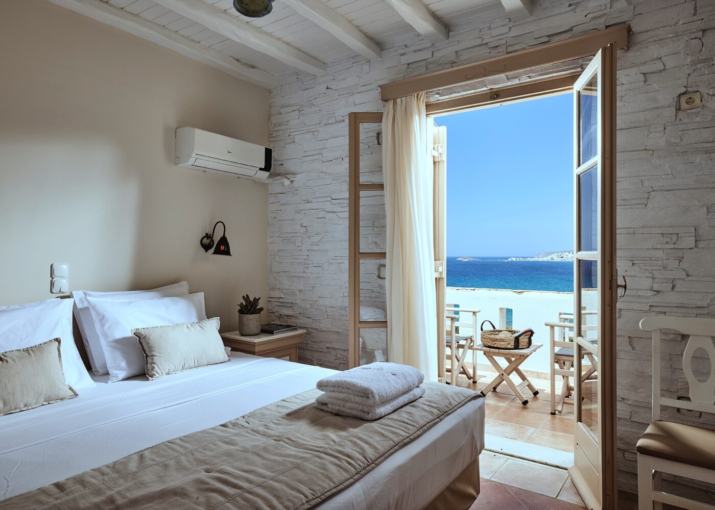 Deluxe Δίκλινο Δωμάτιο με θέα στη θάλασσα