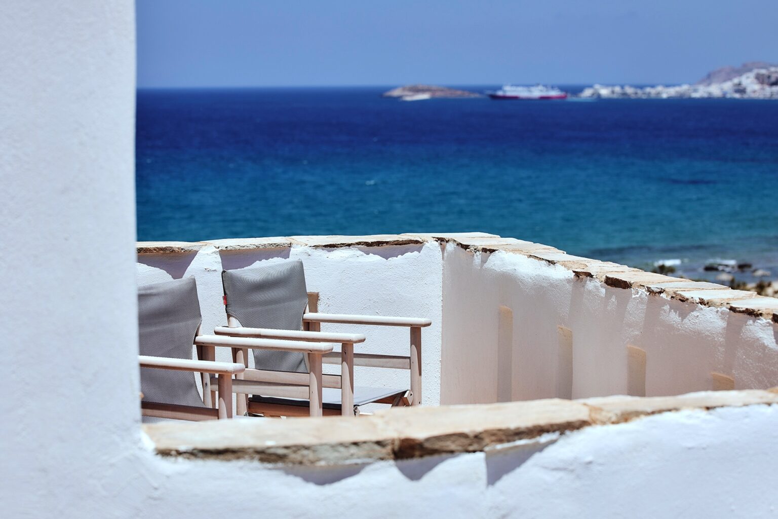 Deluxe Δίκλινο Δωμάτιο με θέα στη θάλασσα