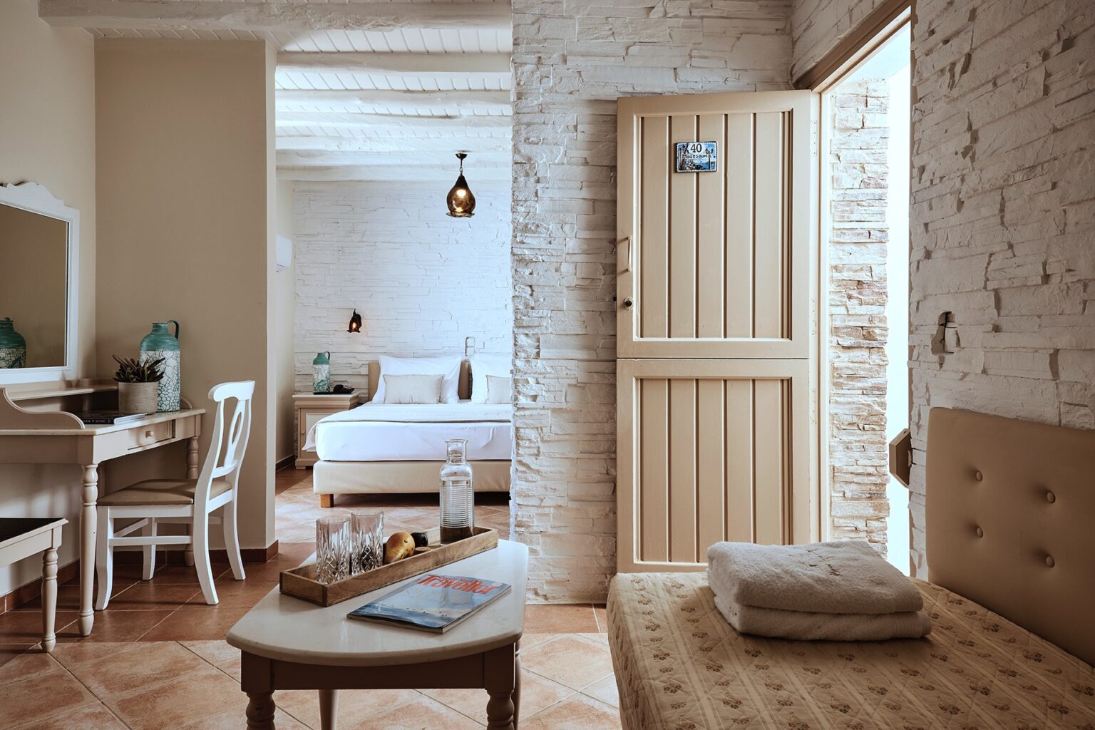 Deluxe Δίκλινο Δωμάτιο με θέα στη θάλασσα