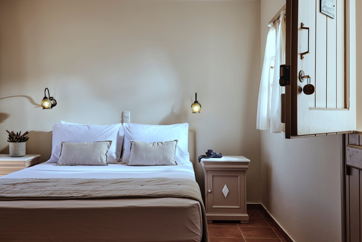 Deluxe Δίκλινο Δωμάτιο με θέα στη θάλασσα